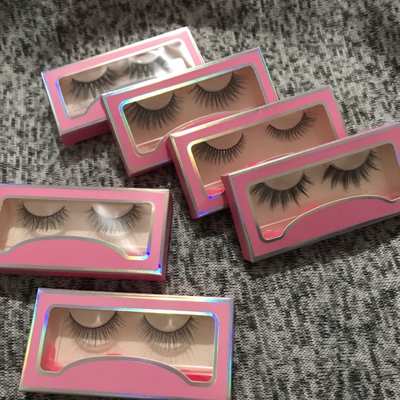 EyeLashes multi style . 6 sets in box with mascara wand and lash tweezers - Picture 6 of 7